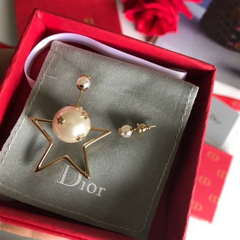 dior earrings replica|Dior earrings second hand.